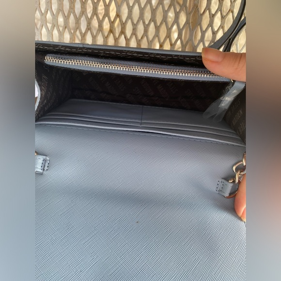 NWT Steve Madden mini crossbody denim BLYNN purse blue - Picture 8 of 8